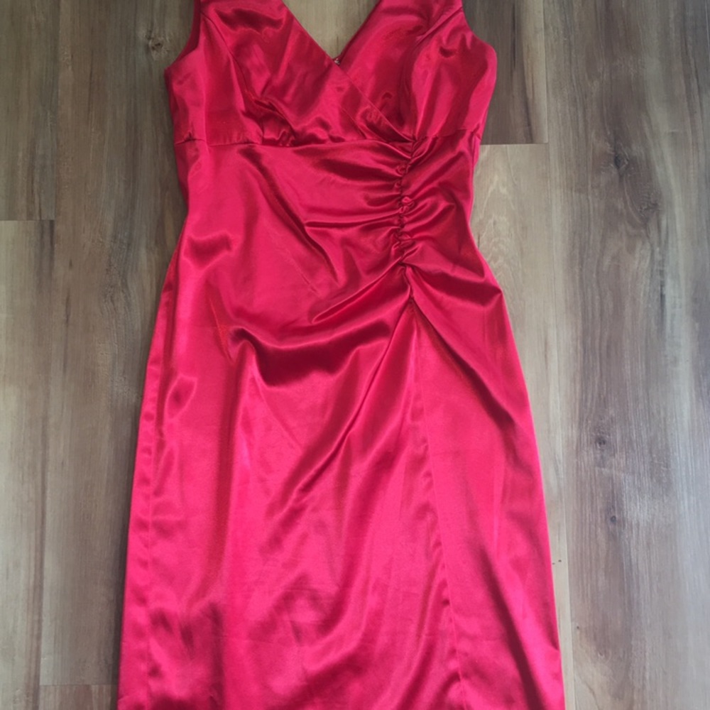 Sexy red dress